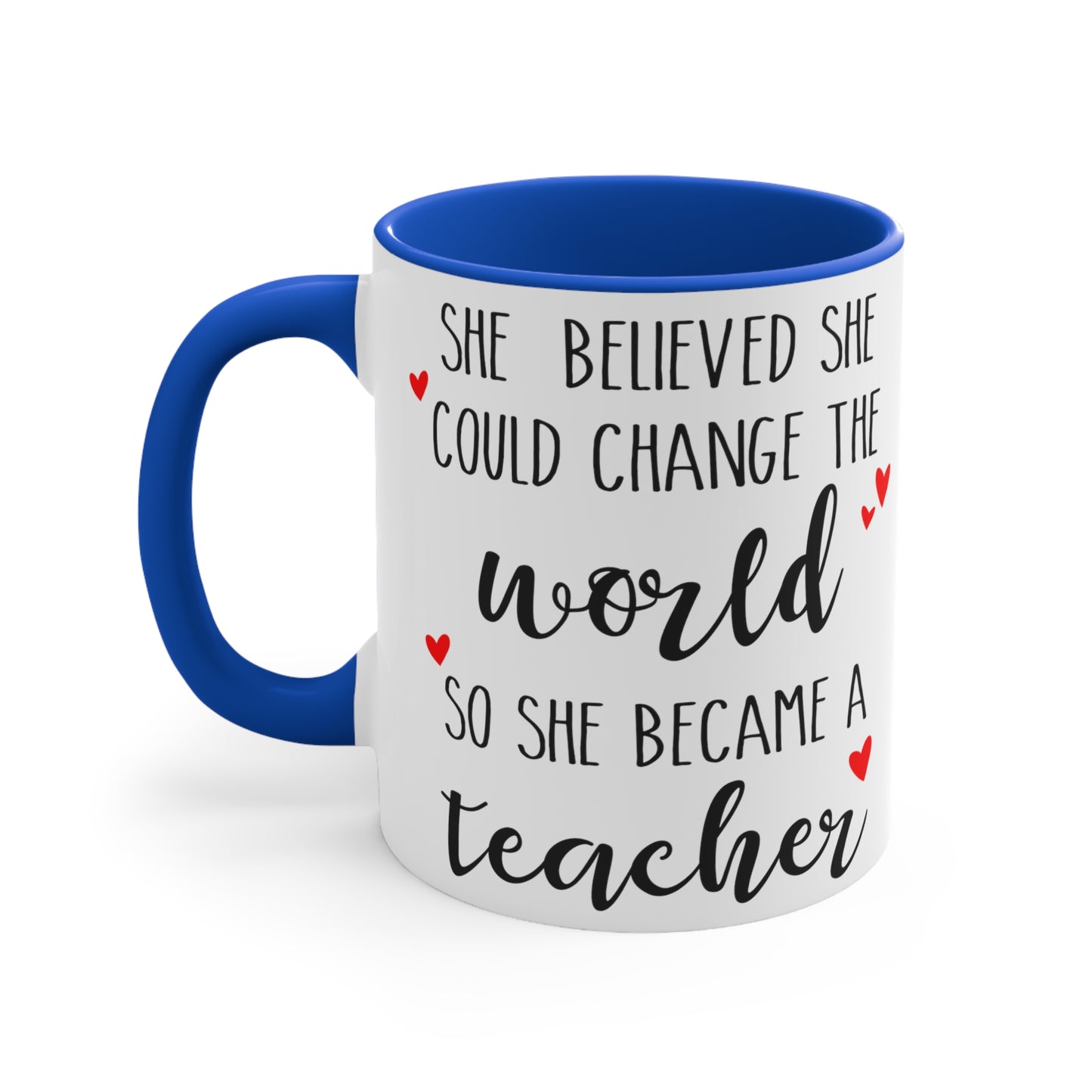 She Became A Teacher
