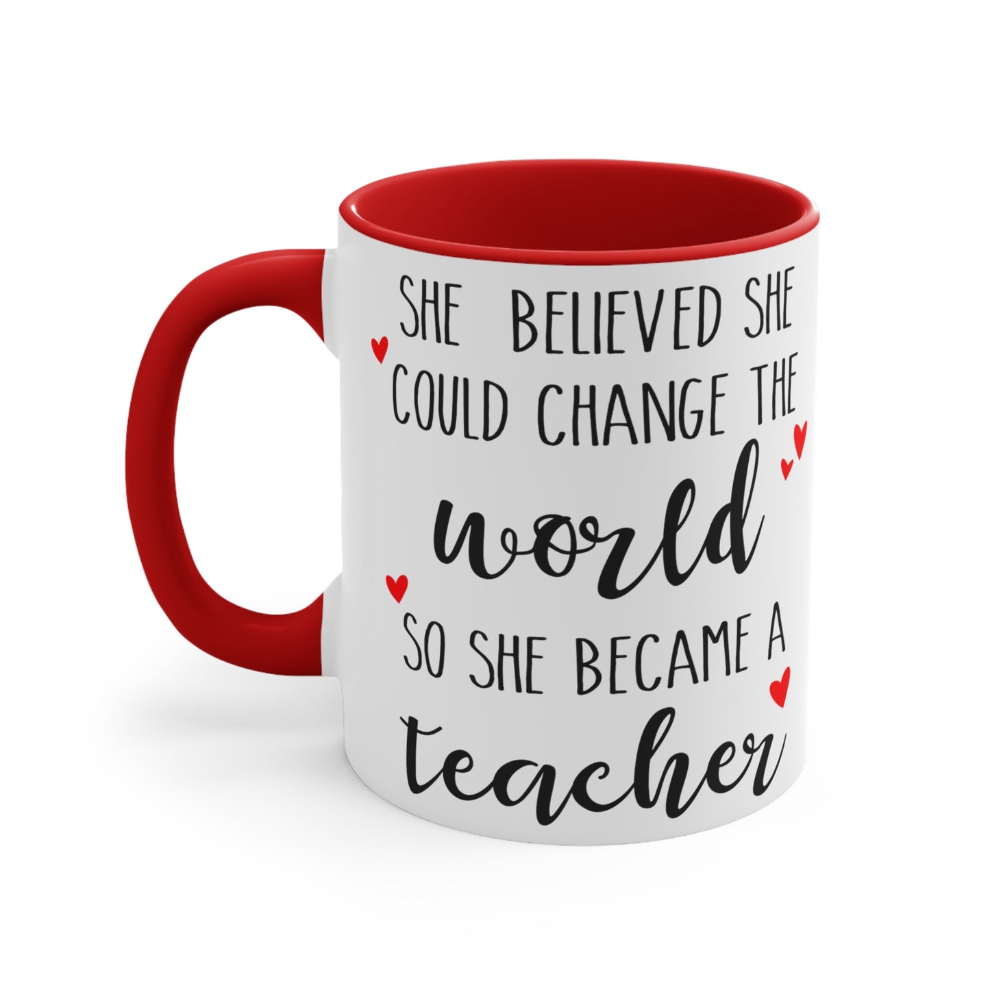 She Became A Teacher
