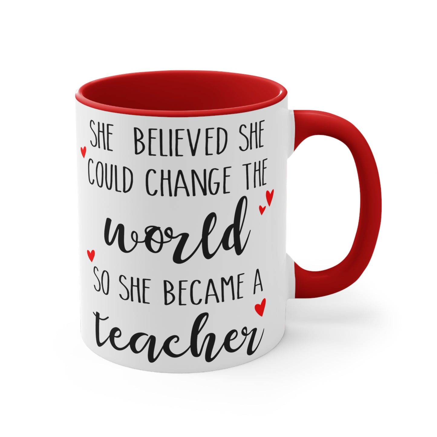 She Became A Teacher